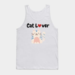 Cat lover Tank Top